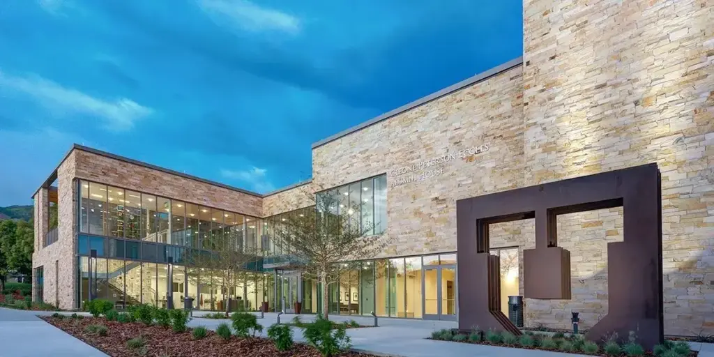 Alumni House event space exterior in Utah