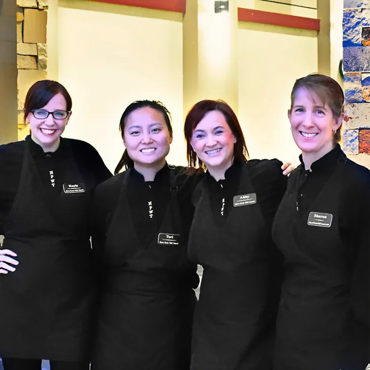 Staff, Have Party Will Travel catering team member