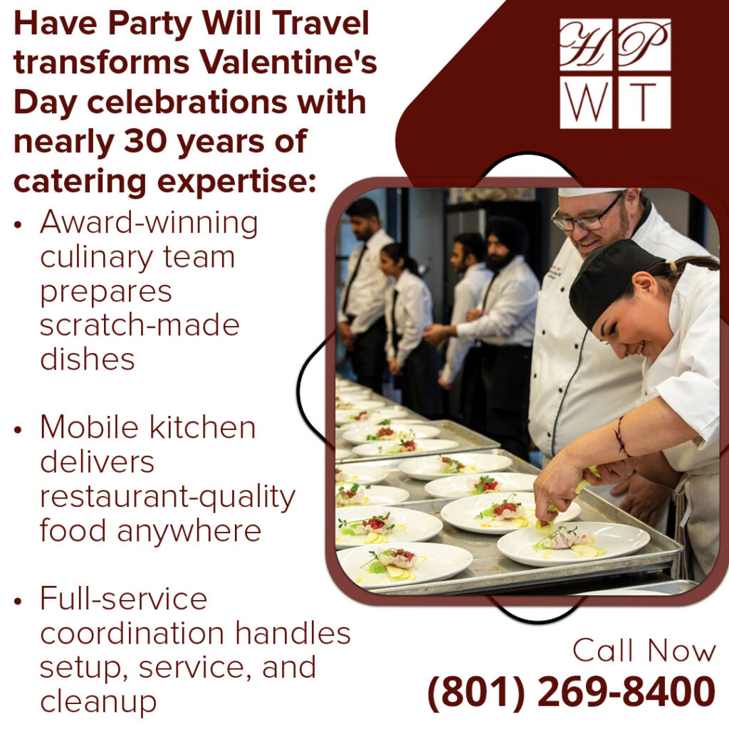 Spring Corporate Events in Salt Lake City, Elevated by Have Party Will Travel 2 30 years catering experience