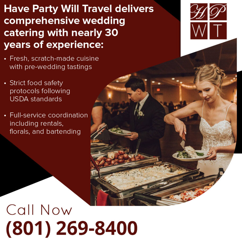 Create a Perfect Spring Wedding in Salt Lake with Have Party Will Travel 1 comprehensive wedding catering