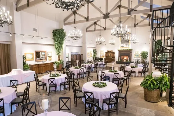Ivy House reception hall interior in Utah