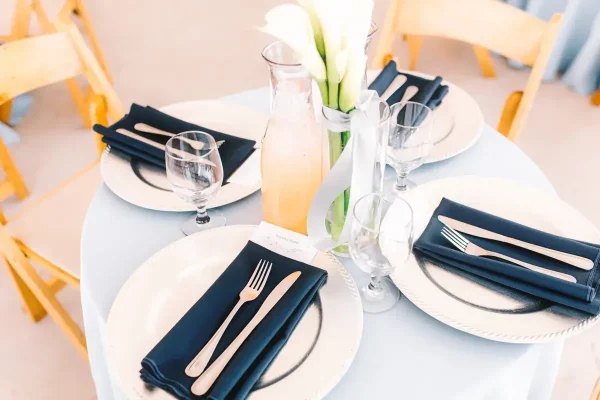 Beautifully arranged buffet by Have Party Will Travel